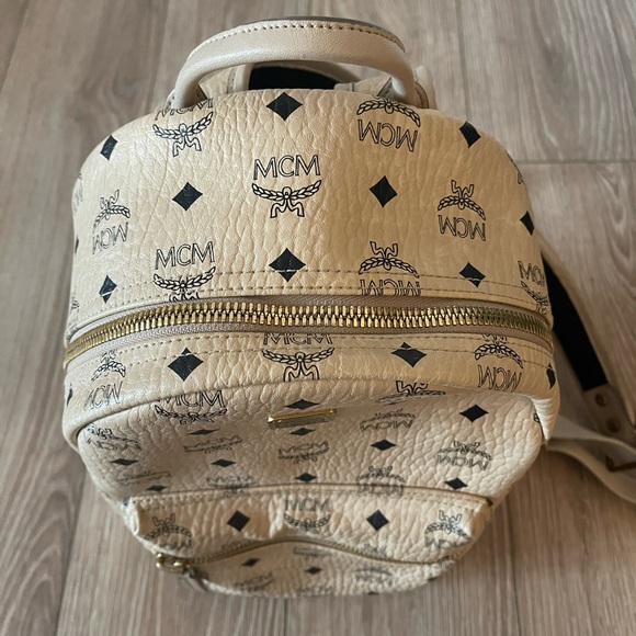 Authentic MCM - Stark Side Studs Backpack - Picture 15 of 17